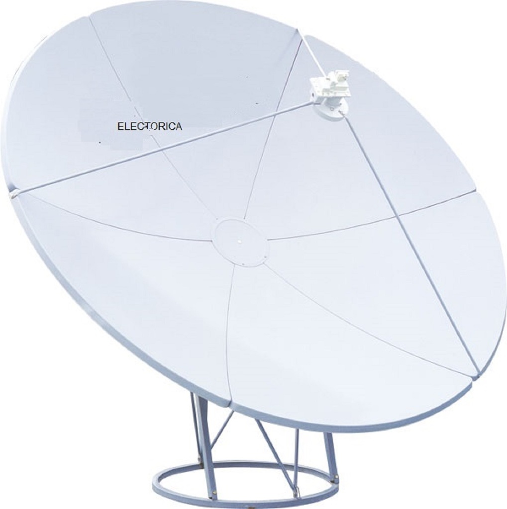 6 Panels, Prime focus antenna //satellite dish C Band 180cm 6 feet
